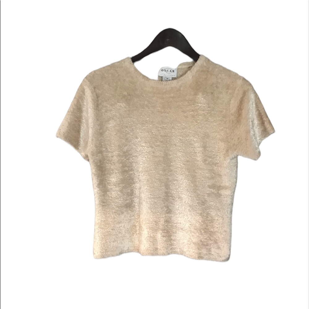 Oscar de la Renta crop top. Size M